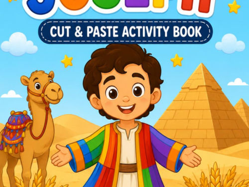 Iosif cover Joseph’s activity book